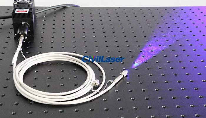 470nm fiber coupled laser